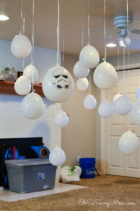 These are some great star wars decorating ideas. Epic Star Wars Birthday Party Ideas (on the Cheap!) - Oh ...