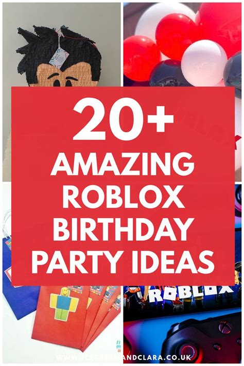 DIY creative Roblox birthday party ideas for boys and girls Arcade