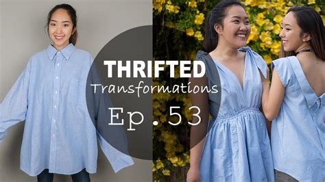 Boy that relaly helps me the heck out. DIY Men's Shirt into Summer Dress and Top (Ft. Q2HAN ...