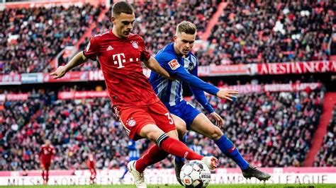 {{ mactrl.hometeamperformancepoll.totalvotes + mactrl.awayteamperformancepoll.totalvotes }} votes. Bundesliga | Bayern Munich vs. Hertha Berlin: 5 battles ...