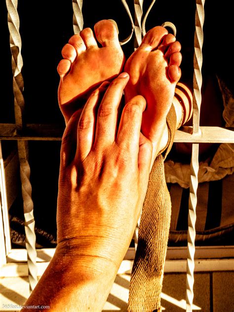tickling her bound soles by 365feet on deviantart
