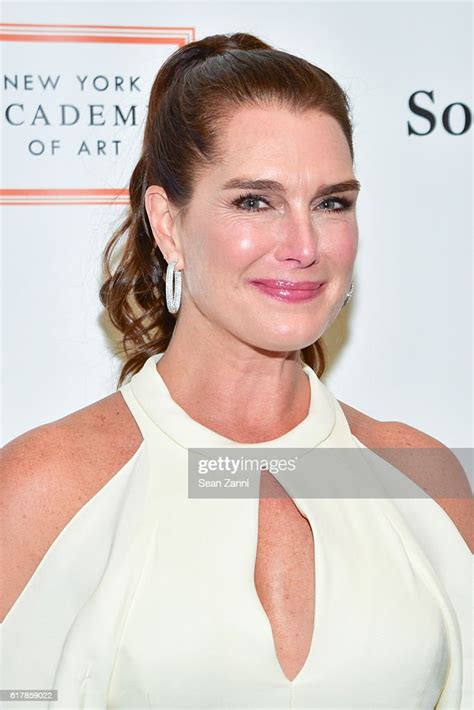 Brooke Shields Attends 2016 Take Home A Nude Benefiting New York