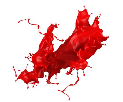 Paint Splatter Of Red Clipart Best