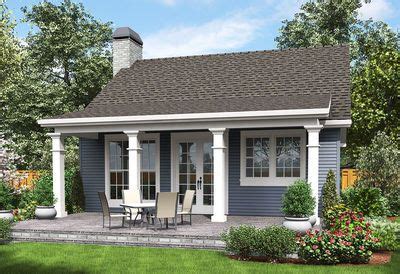 Thousands of house plans and home floor plans from over 200 renowned residential architects and designers. Plan 69638AM: One Bedroom Guest House | Backyard house ...