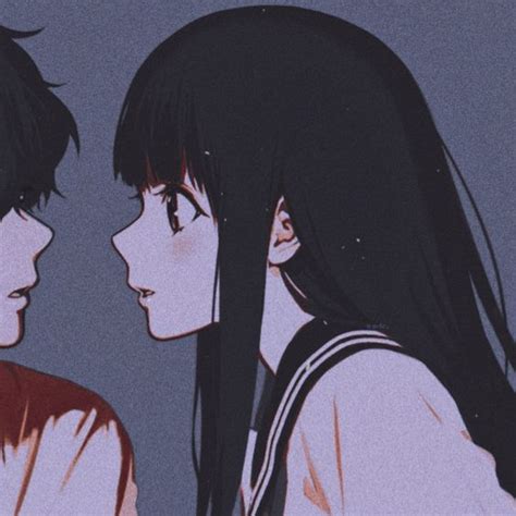 Wallpaper Anime Romantis Profil Pp Wa Couple Pasangan Terpisah