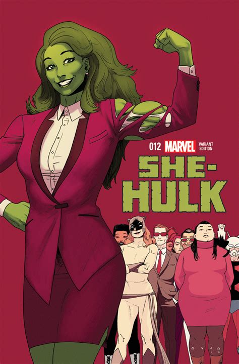 She Hulk 2014 12 Anka Final Issue Variant Comic Issues Marvel