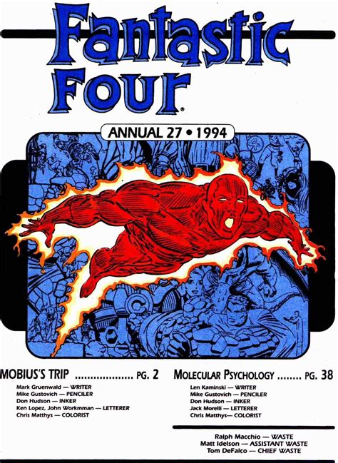 Fantastic Four V1 Annual 027 Read Fantastic Four V1 Annual 027 Comic