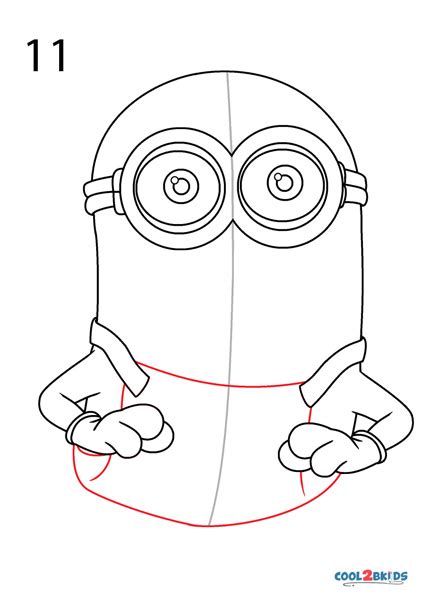 Great for painting, wood working, stained glass, and other art designs. How to Draw a Minion (Step by Step Pictures) | Cool2bKids