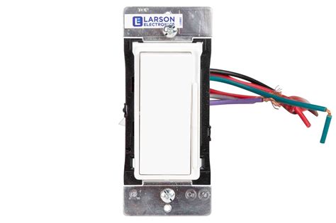 Larson Electronics 1200W Rocker Slide LED Dimmer Switch 0 10V