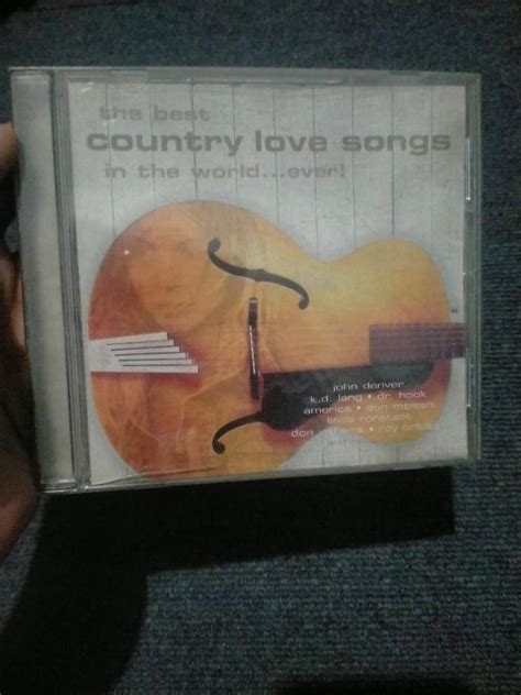 The Best Country Love Songs In The Worldever Cd Hobbies And Toys