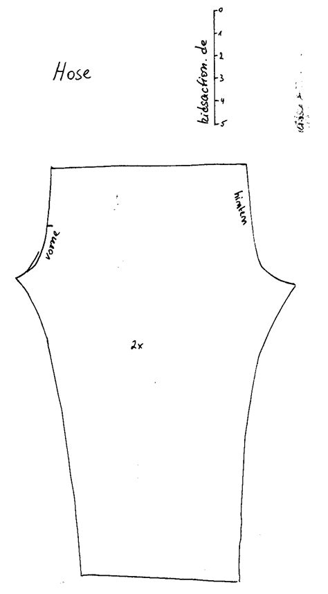Wer gern und viel näht, kennt das problem: hoseV.gif (862×1559) Ken pants pattern (german Elegant suit pattern) | Barbie clothes patterns ...