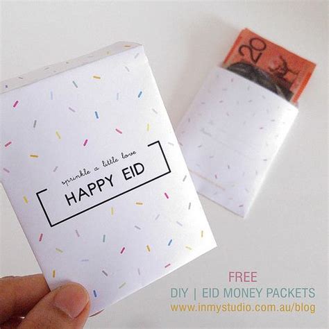 ✔ sebagai satu kelainan dari sampul sampul org lain. Freebie Week 1 | DIY Printable Eid Money Packets | Diy eid ...