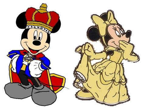 Mickey And Minnie Fan Art Prince Mickey And Princess Minnie Beauty