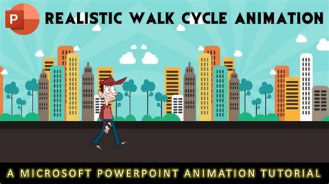 Realistic Animated Walk Cycle Animation In Powerpoint The Teacher