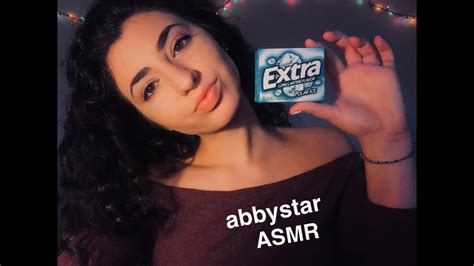 ASMR Gum Chewing Satisfying Wet Sounds YouTube