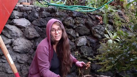 Olena Harvesting Turmeric On The Big Island Youtube
