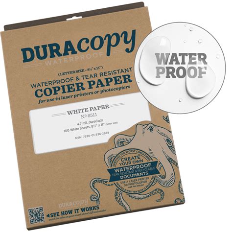 6511 Duracopy Waterproof Paper 100 By Rite In The Rain Modern Outpost