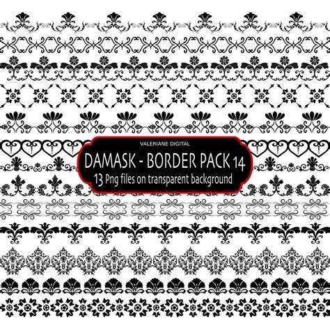 Damask Border Clip Art And Look At Clip Art Images Clipartlook