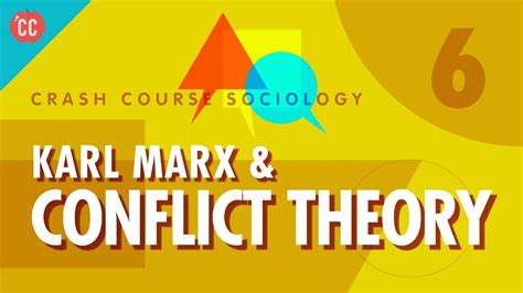 • german philosopher, sociologists, economists, and revolutionary marx's theories about society, economics and politics—collectively understood as marxism. Karl Marx & Conflict Theory: Crash Course Sociology #6 ...