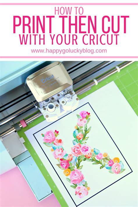 How To Print Then Cut With Your Cricut Artofit