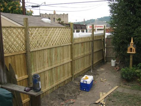 2.) adding trellis to the top of existing fencing on concrete posts this is slightly trickier to achieve than you would first imagine unless your posts have been fitted considerably higher than the tops of your panels. Mel & Liza: Backyard Redo