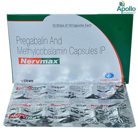 Nervmax Capsule 10s Price Uses Side Effects Composition Apollo