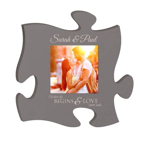 Download high quality puzzle pieces pictures for your project hd to 4k image quality ready for commercial use no attribution required! Personalized Couples Love Never Ends Grey Puzzle Piece ...