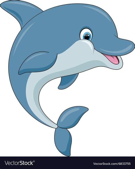 10 Delfin Dibujo Infantil