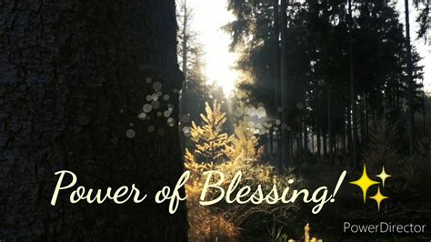 "Power of Blessing" - How to unleash Power of Blessing! - YouTube