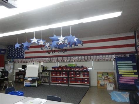 Patrioticstar Classroom Theme Classroom Inspiration History