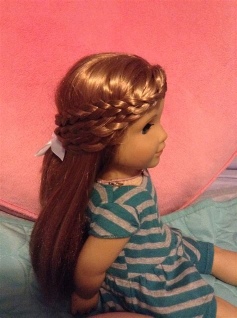 Are you interested in a braiding basics serie. A cute and easy hairstyle for your American Girl Doll ...