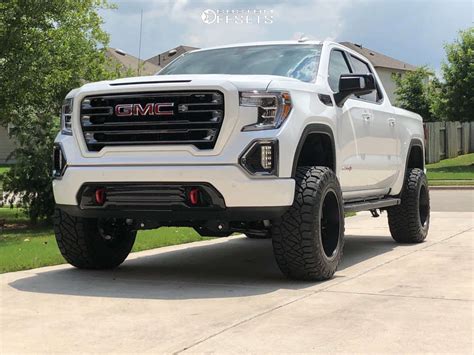 2019 Gmc Sierra 1500 With 20x12 44 Hostile Rage And 35135r20 Nitto