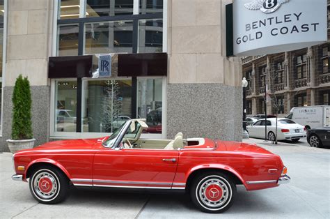 21 mpg,memorized settings including door mirror(s),memorized settings. 1970 MERCEDES-BENZ 280SL Convertible Stock # 13320 for sale near Chicago, IL | IL MERCEDES-BENZ ...