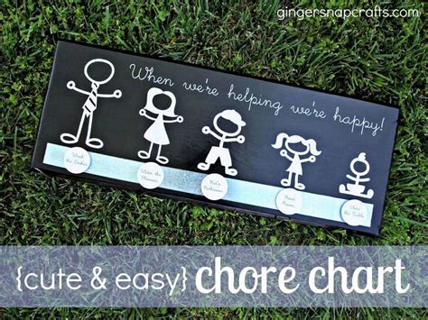 25 Creative Homemade Chore Chart Ideas Ever Harc