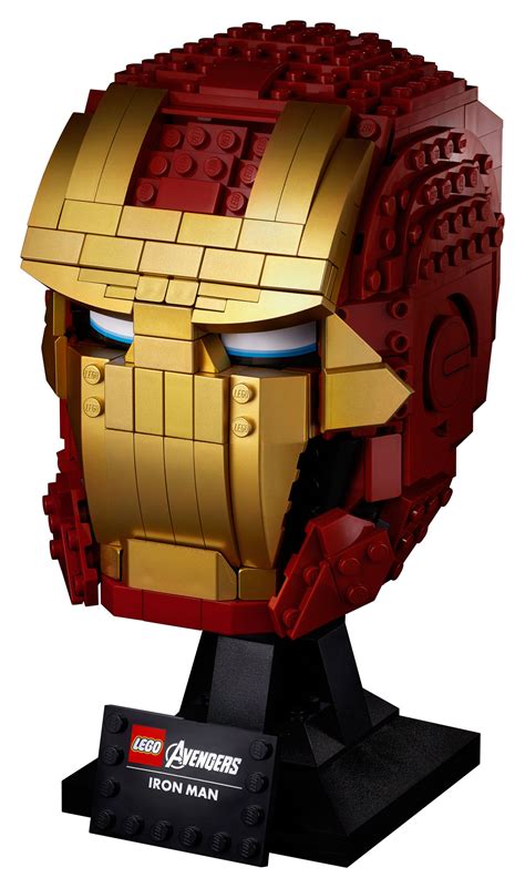 76165 Lego Marvel Avengers Movie 4 Iron Man Helmet Collectors Set