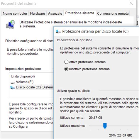 Come Attivare Punti Di Ripristino In Windows 10
