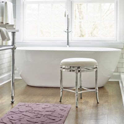 The vanity stool is just as important as the table or cabinet itself. Bailey Swivel Vanity Stool | Vanity stool, Vanity, Vanity seat