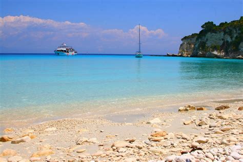 Voutoumi Beach Antipaxos Island Heavenly Beach With White Flickr