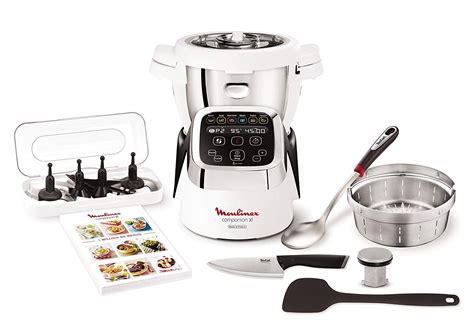 Accesorios para preparación de alimentos. Moulinex HF806E10 - Robot olla multifunción con ...