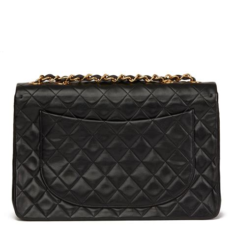 Chanel Maxi Jumbo Xl Flap Bag 1994 Hb2705 Second Hand Handbags