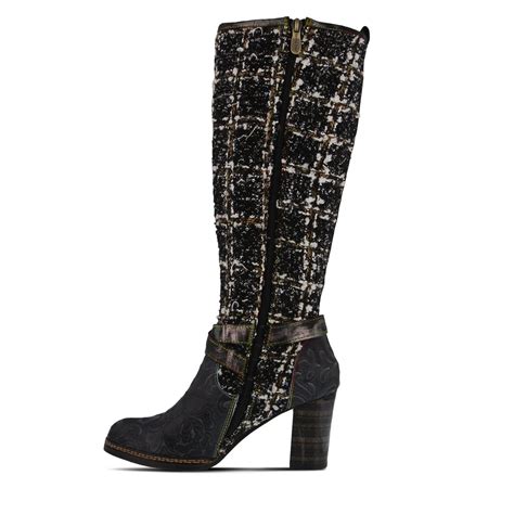 L'Artiste by Spring Step Tall Boots TWEED | Canada USA | Winter 2018 2019