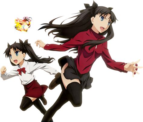 Fatestay Night Tohsaka Rin Render 15 Anime Png Image Without
