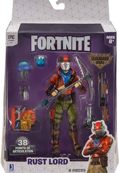 Jazwares Fortnite 6 Legendary Series Peely And Rust Lord Figures For