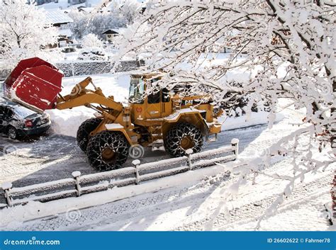Snow Removal Vehicle Editorial Photography Image Of Lift 26602622