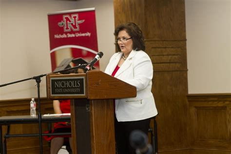 The Nicholls Worth University Holds Public Interview For Provost And