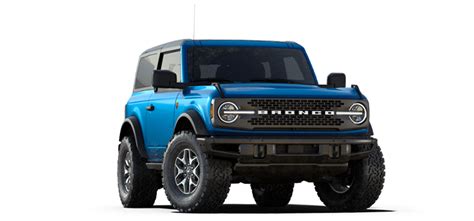 2021 Ford Bronco Advanced 4x4 Badlands 2 Door 4wd Suv Standardequipment
