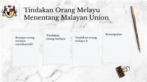 Pertama ialah kedaulatan dan kuasa sultan terancam. Tindakan Orang Melayu Menentang Malayan Union by Zahira Kadir