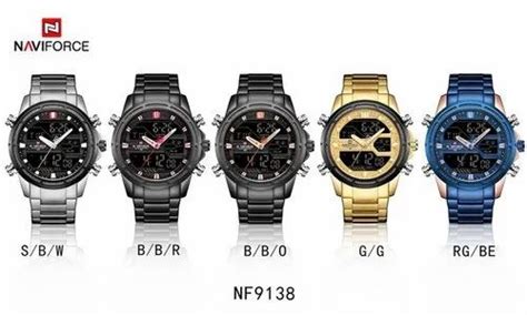 Luxury Premium Analog Digital Naviforce 9138 Watch At Best Price In Pune