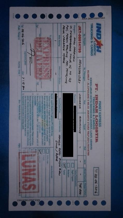 Foto Resi Indah Cargo | Lampunghits.com