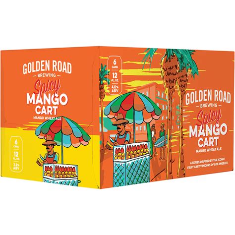 Golden Road Spicy Mango Cart Gotoliquorstore